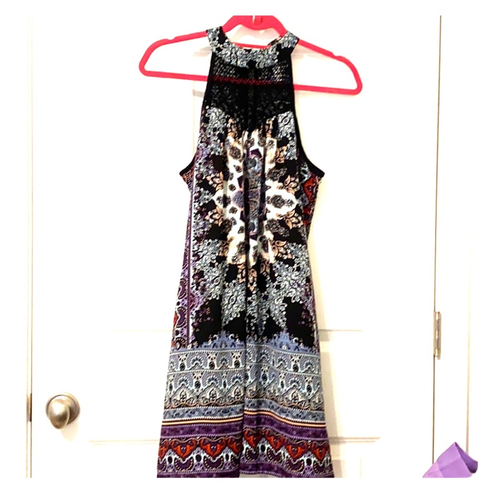 Print Mini Dress
